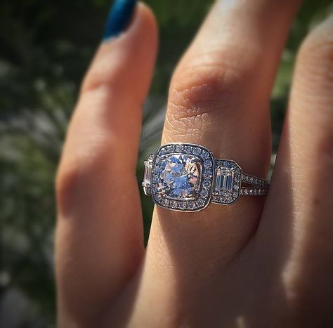 Simon G. Engagement Rings Special Engagement Ring, Square Engagement Rings, Infinity Engagement Ring, Fine Engagement Rings, Sapphire Diamond Engagement, Rings Ideas, Wedding Rings Round, Beautiful Wedding Rings, Wedding Rings Halo