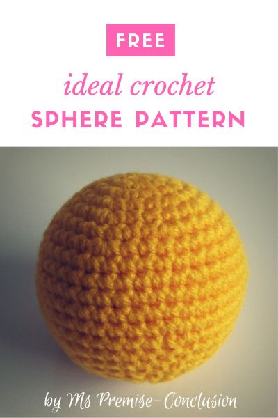 Holy Hand Grenade with Pseudo Instructions | Ms Premise-Conclusion Free Crochet Hacky Sack Patterns, How To Crochet A Perfect Sphere, Crochet Round Ball Free Pattern, Sphere Pattern Crochet, Amigurumi Sphere Pattern, Crochet Half Sphere, Crochet A Ball Free Pattern, Crocheted Balls Free Pattern, Hacky Sack Crochet Pattern