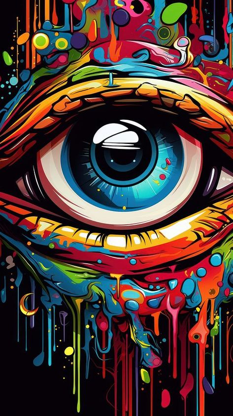 Abstract eyeball art painting backgrounds. AI generated Image by rawpixel. | premium image by rawpixel.com Painting Backgrounds, Wallpapers Abstract, System Wallpaper, Fireworks Background, Eyeball Art, Eye Eye, Zodiac Tattoos, Eye Spy, Pop Art Design