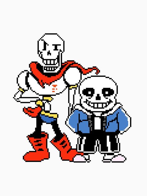 "Undertale - Sans and Papyrus" T-shirt by nervcat #Aff , #AFFILIATE, #Sans, #Undertale, #Papyrus, #nervcat Sans Papyrus, Sans And Papyrus, Ipad Snap, Undertale Sans, Undertale Art, Stickers For Sale, Ipad Models, Cat Cat, Glossier Stickers