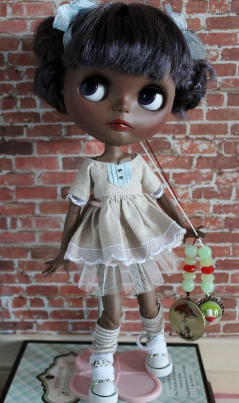 Doll Aesthetic, Pullip Dolls, African American Dolls, Black Dolls, Valley Of The Dolls, Black Barbie, Hello Dolly, Doll Collection, Artist Doll