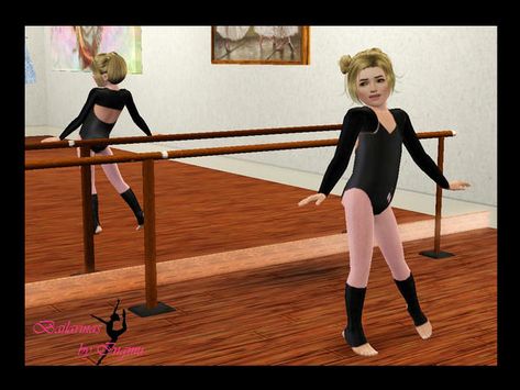 ingmu's Ballet outfit Sims 4 Cc Ballet Leotard, Ballet Clothes For Kids, Toddler Ballet Outfit, Ballet Outfit, Toddler Ballet, Tutu Skirt Women, Toddler Dance, 4 Family, The Sims 4 Skin