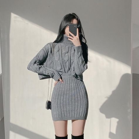 Cute Dress Outfits, Korean Fashion Dress, Quick Outfits, Korean Girl Fashion, Easy Trendy Outfits, Modest Fashion Outfits, Kpop Fashion Outfits, Girls Fashion Clothes, Teenage Fashion Outfits