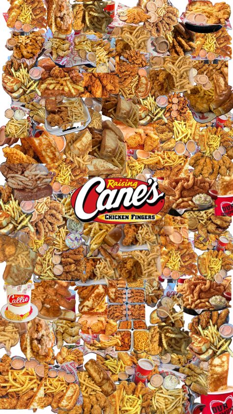 Best Junk Food, Canes Chicken, Cute Food Wallpaper, Fast Food Places, Best Fast Food, Yummy Seafood, Fast Food Menu, Junk Food Snacks, Food Babe