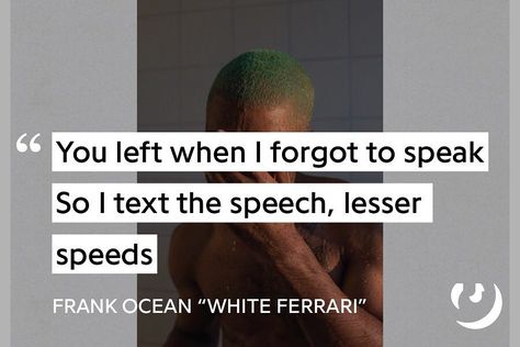 Frank Nights Frank Ocean, Frank Ocean Lyrics, Nights Lyrics, Ocean At Night, White Ferrari, Cheap Vacation, Just Lyrics, Frank Ocean, Text Me