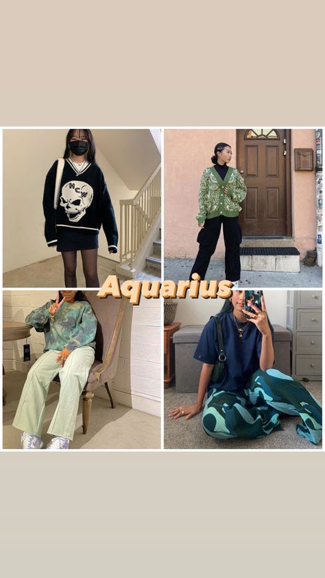 Insta - FrankieGirlAstro #fyp #astrology #aquarius Aquarius Rising Outfits, Dress Like Your Venus Sign, Venus Outfits, Venus Sign, Aquarius Rising, Astrology Aquarius, Astrology