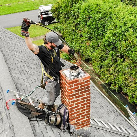 Chimney Techs Have Their Tools of the Trade Chimney Brushes, Chimney Cleaning, Chimney Cap, Basic Hand Tools, Chimney Sweep, How To Make Snow, Drop Cloth, Hepa Filter, Clear View