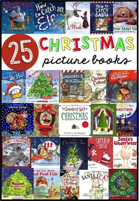 25 great Christmas picture books for the classroom. Books For First Graders, Rti Interventions, Books And Activities, Christmas Picture Books, Christmas Books For Kids, Christmas Units, Classroom Helpers, December Activities, Hand Lettering Worksheet