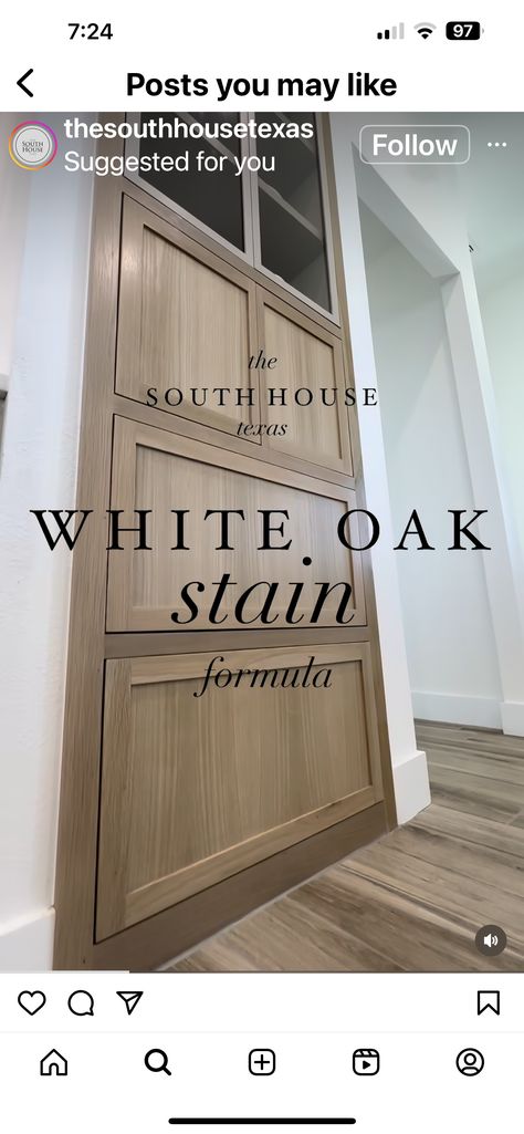 Oak Stains, White Oak Stain, White Wash Wood, White Exterior Paint, Oak Interior Doors, Lake House Interior, Paint Store, Kitchen Layout Plans, Dream Kitchens Design