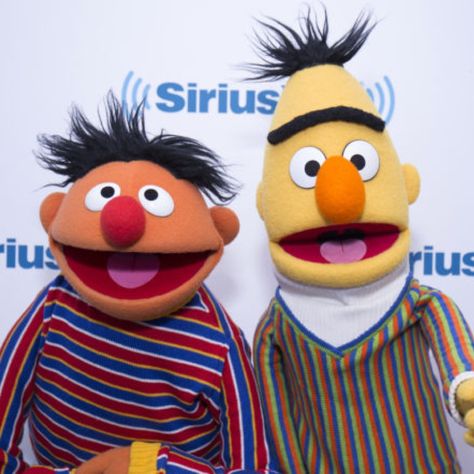 Bert & Ernie Costume Ernie Costume, Bert And Ernie Costume, Geek Couple, Epi Y Blas, Beto Y Enrique, Rave Meme, Ernie Und Bert, Die Muppets, Bert And Ernie