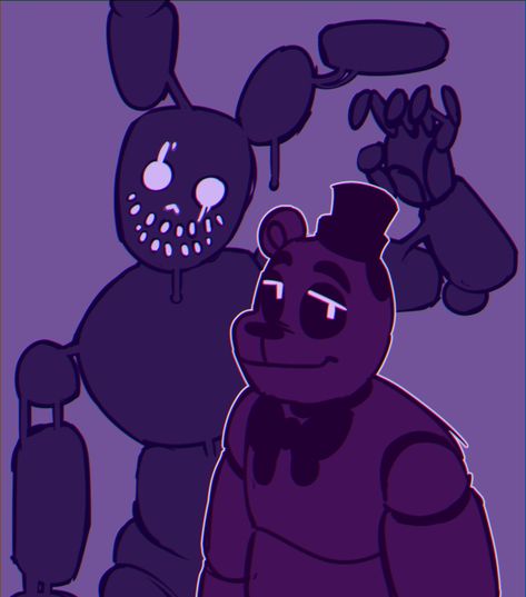 Shadow Freddy And Shadow Bonnie, Shadow Bonnie Fanart, Bonnie Fanart, Bonnie The Bunny, Shadow Freddy, Shadow Bonnie, Fnaf 2, Fnaf Oc, Animatronic Fnaf