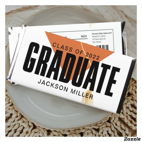 Grad Candy Bar, Grad Candy, Unique Graduation Gifts, Graduation Candy, Hershey Chocolate Bar, Hershey Miniatures, Graduation Thank You Cards, Graduation Party Favors, Graduation Favors