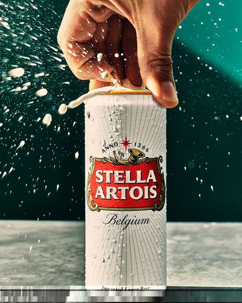 Stella Artois Beer, Beer Commercials, Beer Photography, American Beer, Belgian Beer, Beer Poster, Stella Artois, Fox Terriers, Food Photography Inspiration