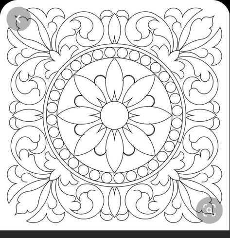 Quilt Studio, Soyut Sanat Tabloları, Islamic Art Pattern, Quilting Studio, Stencil Patterns, Mandala Design Art, Mandala Coloring Pages, Enamels, Mandala Drawing