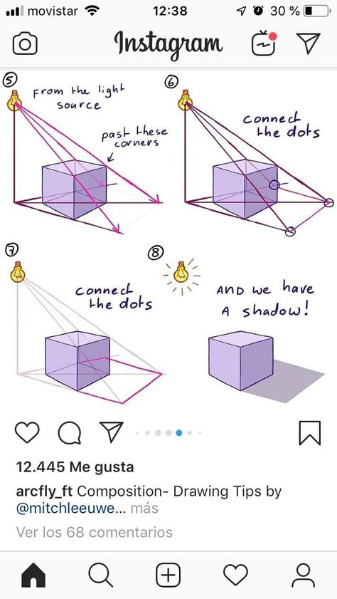 Object In Perspective, From 2d To 3d, How To Add Shadows To A Drawing, Architecture Drawing For Beginners, Perspective Drawing Lessons Tutorials, Perspective Drawing Lessons Step By Step, Drawing Basics For Beginners, How To Draw Shadows, Architecture Drawing Beginner