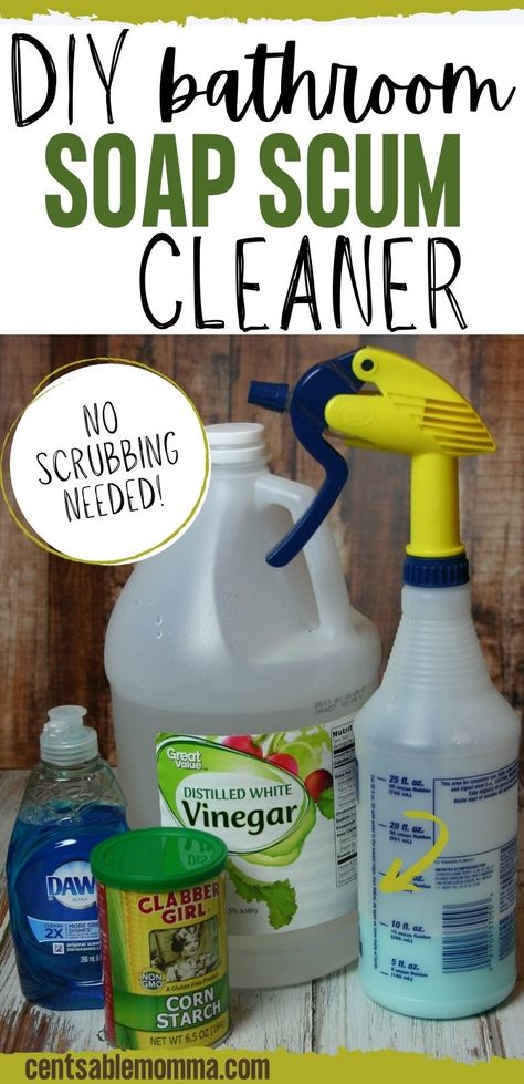 Best Shower Cleaner Diy, Epsom Salt Shower Cleaner, Cleaner For Shower Soap Scum, Diy Shower Cleaner Hydrogen Peroxide, Shower Scum Cleaner Diy, No Scrub Shower Cleaner, Diy Cleaners Bathroom, Diy No Scrub Shower Cleaner, Tub Cleaner Heavy Duty