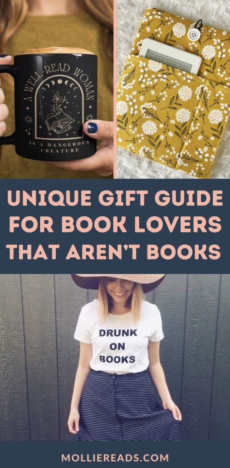 Find creative gift exchange ideas and build a gift box for readers filled with book lover essentials. This gift guide is packed with ideas for gifts for a reader, perfect for the holidays or special occasions. Check out these book lovers Christmas gift ideas to make your presents for bookworms truly special! Christmas Gift Ideas To Make, Gift Exchange Ideas, Gift Ideas For Book Lovers, Unique Gift Guide, Gift Ideas To Make, Gifts For Book Lovers, Productivity Apps, Recommended Books To Read, Gifts For Readers