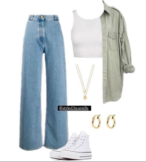 Mode Zara, Cute Modest Outfits, Casual College Outfits, Diy Vetement, Casual Preppy Outfits, Trendy Outfits For Teens, Everyday Fashion Outfits, Casual Day Outfits, Easy Trendy Outfits