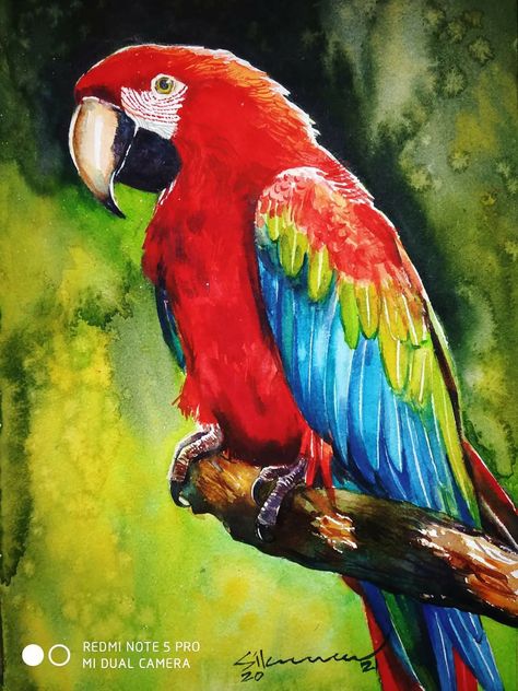 Oil Pastel Landscape, Ballpoint Pen Art, Animal Drawings Sketches, Indian Art Gallery, Animal Pen, Pastel Landscape, Watercolour Inspiration, Small Canvas Art, Pen And Watercolor