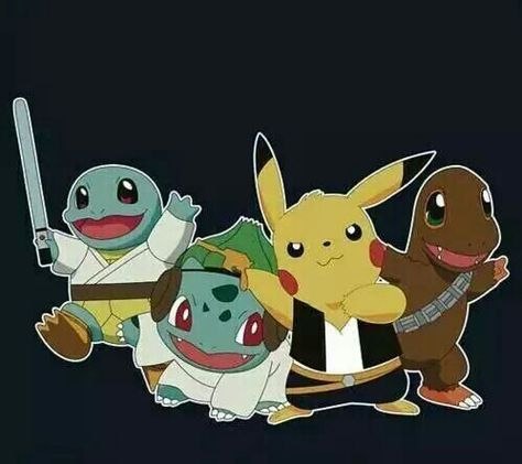 Pokewars Pokemon Mashup, Pokemon Star, Pokemon Star Wars, Pokemon Crossover, Stars Wars, Memes Video, Pokémon Master, Funny Pics, Best Memes