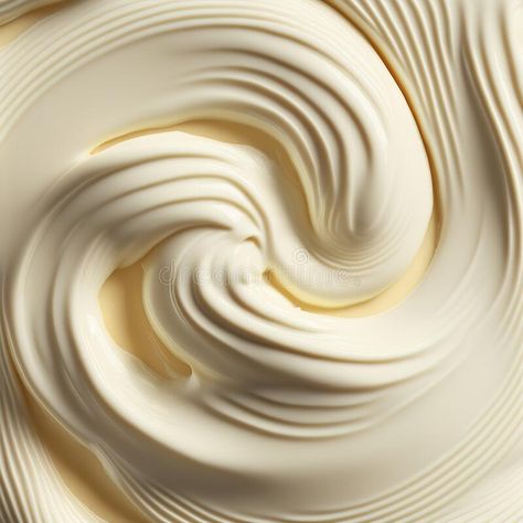 Mayonnaise sauce texture. AI render stock images Mayonnaise Sauce, Food Art Photography, Aesthetic Clean, Cream Wallpaper, Vector Silhouette, Product Photos, Letterhead, Mayonnaise, Food Art