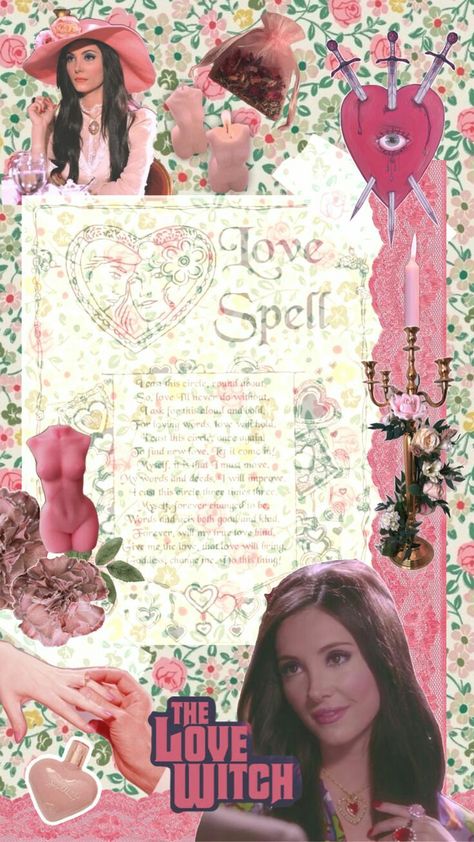 The Love Witch Decor, Pink Witch Wallpaper, Pink Witch Aesthetic Wallpaper, Witch Aesthetic Pink, Love Witch Wallpaper, Aphrodite Worship, Pink Witch Aesthetic, The Love Witch Aesthetic, Love Witch Aesthetic