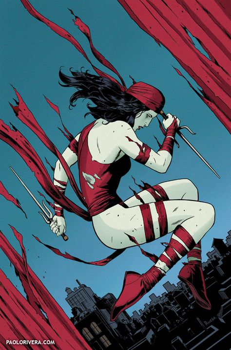 The Self-Absorbing Man Elektra Comic, Elektra Marvel, Paolo Rivera, Marvel Elektra, Daredevil Elektra, Elektra Natchios, Absorbing Man, Joe Madureira, Marvel Knights