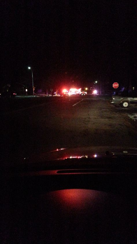 Jan. 15, 2015- It is always such a helpless, strange feeling to see ambulance and police lights at the scene of a bad accident. Ambulance Lights, Strange Feeling, Police Lights, Looking For Alaska, Night Driving, Beach Scenes, Police Cars, Ambulance, Personal Photo