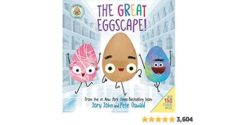 The Good Egg Presents: The Great Eggscape! (The Food Group): John, Jory, Oswald, Pete: 9780062975676: Amazon.com: Books The Great Eggscape, The Good Egg, Popular Picture Books, Terrible Twos, The Bad Seed, Food Group, Travel Toys, Book For Kids, Group Meals