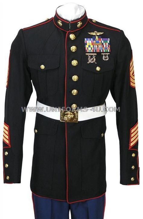 Us Marine Corps Uniforms, Dress Blues Marines, Marine Corps Dress Blues, Marines Dress Blues, Usmc Clothing, Usmc Dress Blues, Marine Corps Uniforms, Usmc Uniforms, Army Service Uniform