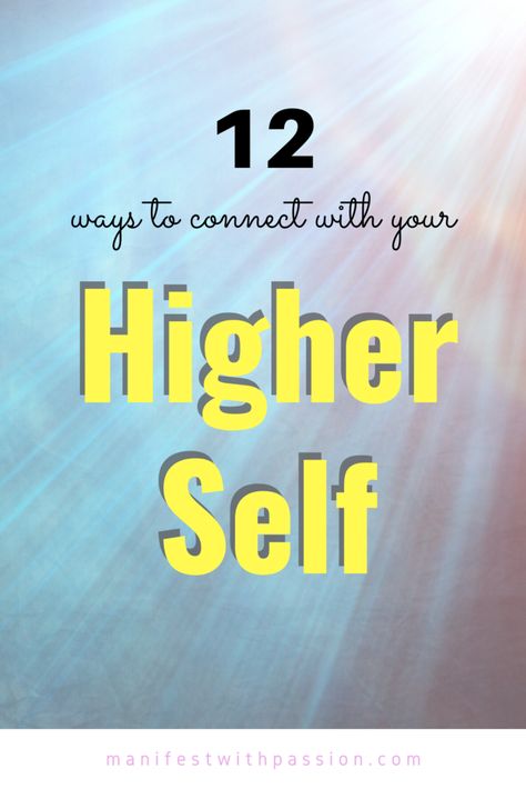 connect with your higher self How To Be Your Higher Self, Connect With Higher Self, My Higher Self, Universe God, Source Energy, Love Gratitude, Gratitude Journal Prompts, Angel Guide, Course In Miracles