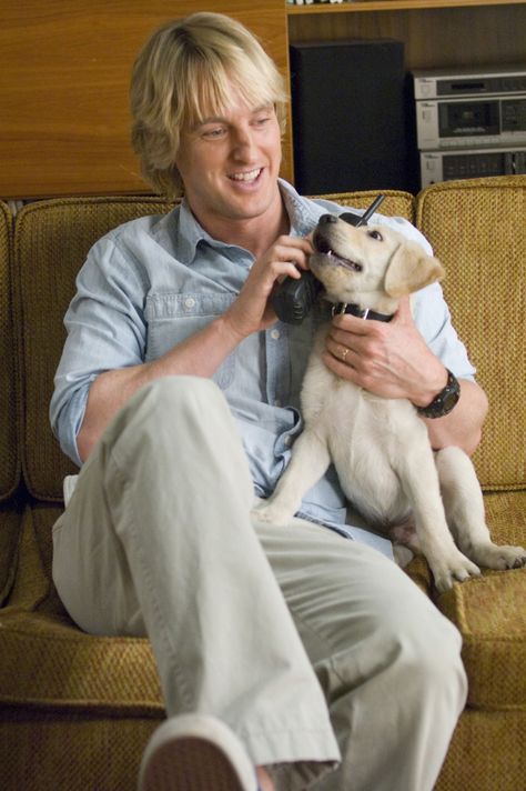 Marley and Me Marley And Me Movie, Comedy Lines, Emotional Movies, Marley And Me, International Dog Day, Dog Movies, Owen Wilson, Important Life Lessons, Beloved Dog