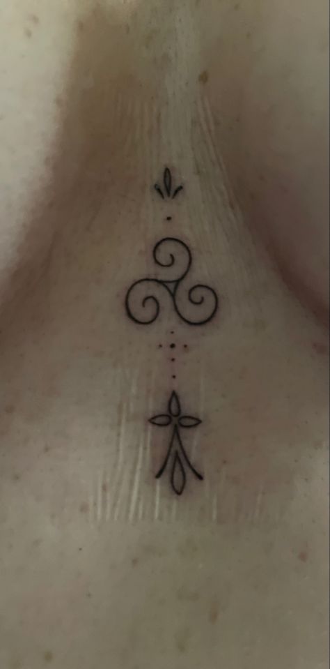 Triscalian Tattoo, Breton Tattoo, Celtic Spiral Tattoo, Awen Tattoo, Celtic Mother Tattoos, Triskelion Tattoo, Trinity Knot Tattoo, Poker Tattoo, Spiral Tattoos