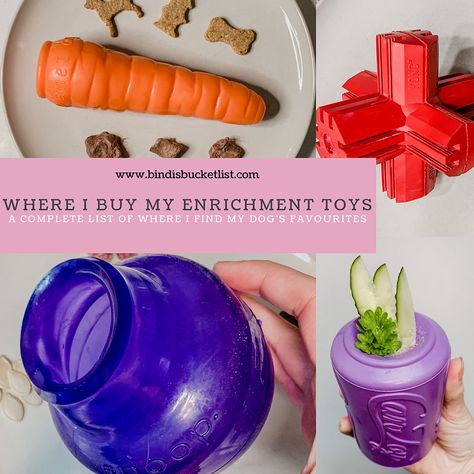 With so many different stuffable & interactive enrichment toys on the market these days, it can be quite overwhelming figuring out where to start. Let me help you! #canineenrichment #dogtoys Puppy Enrichment, Pet Enrichment, Dog Enrichment Toys, Canine Enrichment, Mom Crafts, Dog Playground, Dog Enrichment, I Like Dogs, Moms Crafts