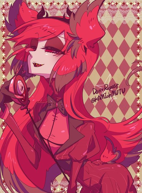 Hotel Inspiration, Art Nouveau Illustration, H Hotel, Monster Hotel, Alastor Hazbin Hotel, Vivziepop Hazbin Hotel, Scary Art, Anime Baby, Weird Creatures