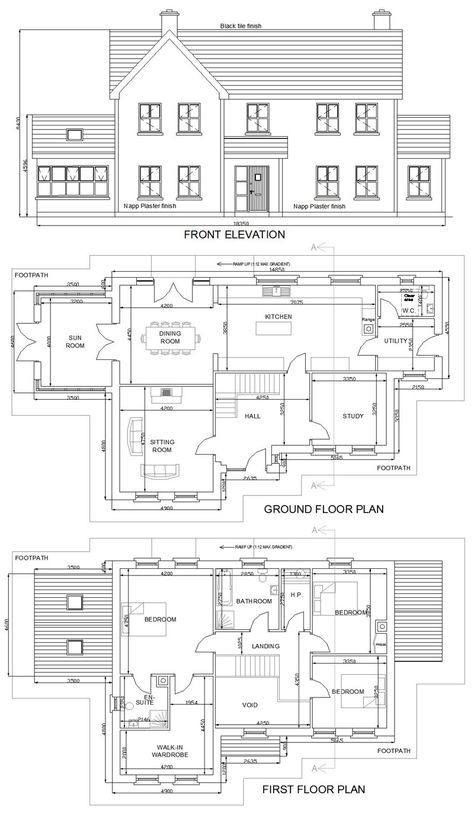 House Lay Out Floor Plans, Floorplan Family Home, Shared House Ideas Floor Plans, Gate House Floor Plans, Farm Floor Plans, Countryside House Floor Plan, House Floorplan Ideas, Irish House Plans Two Storey, American House Floor Plans