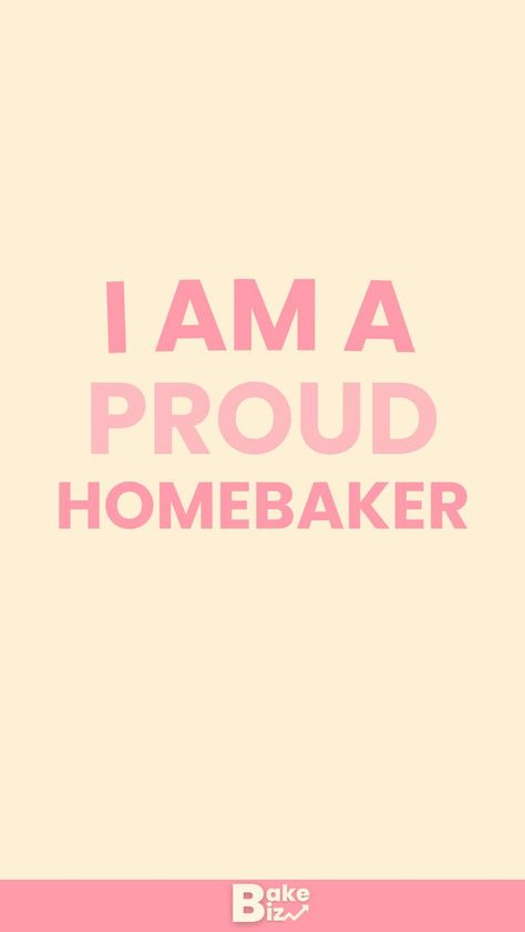 Love is homemade ✔️ Owning Your Own Bakery, Vision Board Baking, Bakery Quotes Business, Online Baking Business, Baking Business Aesthetic, Bakery Owner Aesthetic, Pastry Quote, Baking Memes, Bakery Slogans