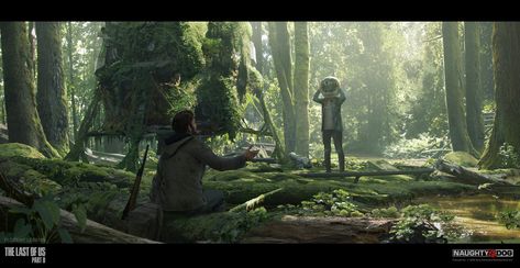 ArtStation - The Last of Us: Part 2 Museum Flashback, florent lebrun Tlou Concept Art, Tlou Concept, Eliot Kid, Spa Studio, Astronaut Helmet, Joel And Ellie, Weta Workshop, Last Of Us, Environment Concept Art