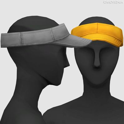 Cc Hats, Sims 4 Mm, Mini Collection, Sims 4 Mods Clothes, Sims 4 Cc Finds, Ts4 Cc, Sims 4 Clothing, Visor Hats, The Sims4