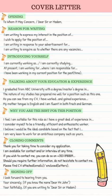 Cover letter Job Interview Advice, Job Cover Letter, Interview Advice, Job Help, Writing A Cover Letter, Resume Writing Tips, Essay Writing Skills, Job Interview Questions, Business Writing