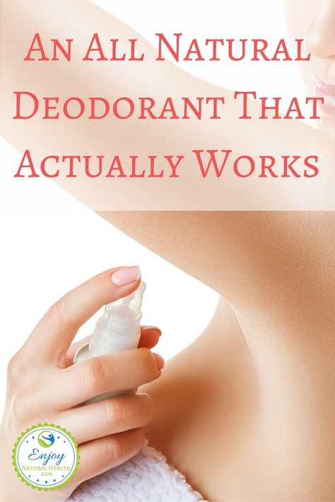 If you've been looking for an all natural deodorant that actually works, you need to give this a try! So simple, yet so effective! Diy Natural Deodorant, Natural Deodorant That Works, Deodorant Recipes, Diy Deodorant, Natural Beauty Treatments, All Natural Deodorant, Homemade Deodorant, Beauty Tips For Skin, Deodorant Spray