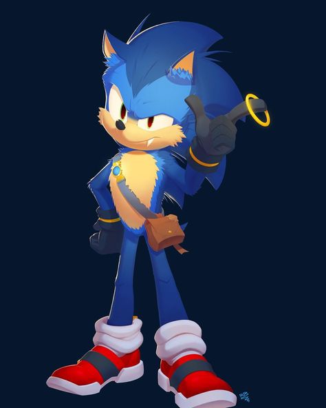 Sonic The Hedgehog Concept Art, Sonic Movie Fanart, Sonic Boom Fanart, Boom Sonic, Sonic Fanart, Sonic The Movie, Sonic Adventure 2, Game Sonic, Sonic Mania