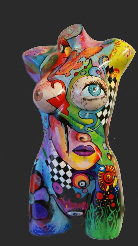 Painted Mannequin, Art Mannequin, Mannequin Art, Art Google, Body Painting, Altered Art, Interesting Art, Art Dolls, Sculpture Art