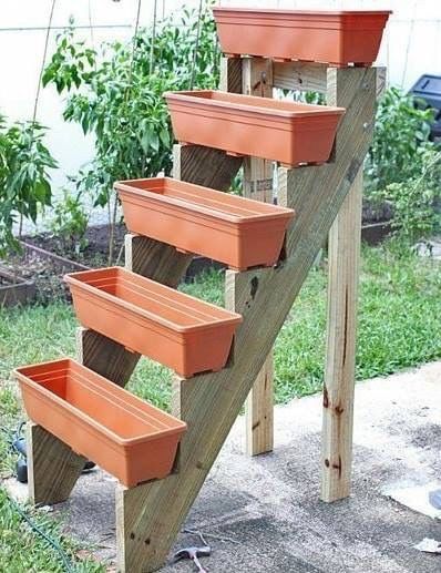 Diy Planters Outdoor, Gardening Videos, Planter Project, نباتات منزلية, Garden Planter Boxes, Vertical Garden Diy, Small Space Gardening, Diy Planters, Garden Boxes