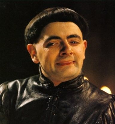 The first Blackadder has me and my best friend Ju in stitches. This is where my mad and sarcastic sense of humour comes from :D Me Bean, Mister Bean, Black Adder, Mr Bean Funny, Bangs Haircut, Johnny English, Fawlty Towers, British Sitcoms, Classic Films Posters