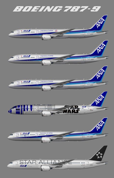 Boeing Planes, All Nippon Airways, 787 Dreamliner, Boeing 787 Dreamliner, Aviation Posters, Airplane Wallpaper, Time Table, Boeing 787, General Aviation