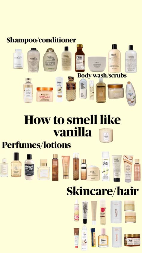 To Smell Like Vanilla, Smell Like Vanilla, Perfume Lotion, Body Hygiene, Shower Skin Care, Perfect Skin Care Routine, Body Smells, Pretty Skin Care, Body Care Routine