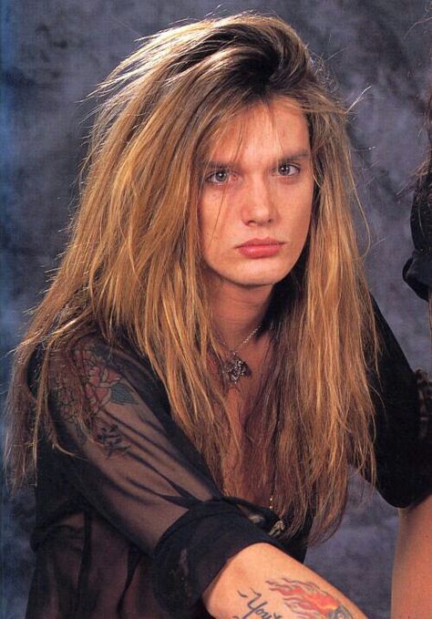 Sebastian Bach of Skid Row Mehr Skid Row Band, 80s Rockstars, 80s Rocker, 80s Hair Bands, Hair Metal, 80s Men, Gorgeous Guys, Skid Row, 80s Rock