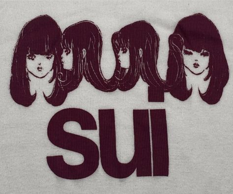 Anna Sui Wallpaper, Vintage Anna Sui, Vintage Graphic Tshirt, Anna Sui Fashion, Anna Sui, Vintage Graphic, 가을 패션, New Yorker, Design Inspo