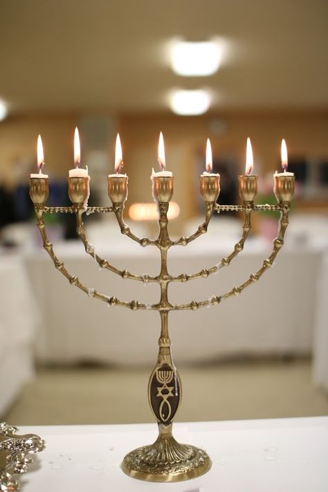 Messianic Menorah at Passover Seder | Land of Honey Spring Break Pictures, Passover Desserts, Easter Basket Ideas, Passover Seder, Passover Recipes, Shabbat Shalom, Jewish Holidays, Menorah, Passover